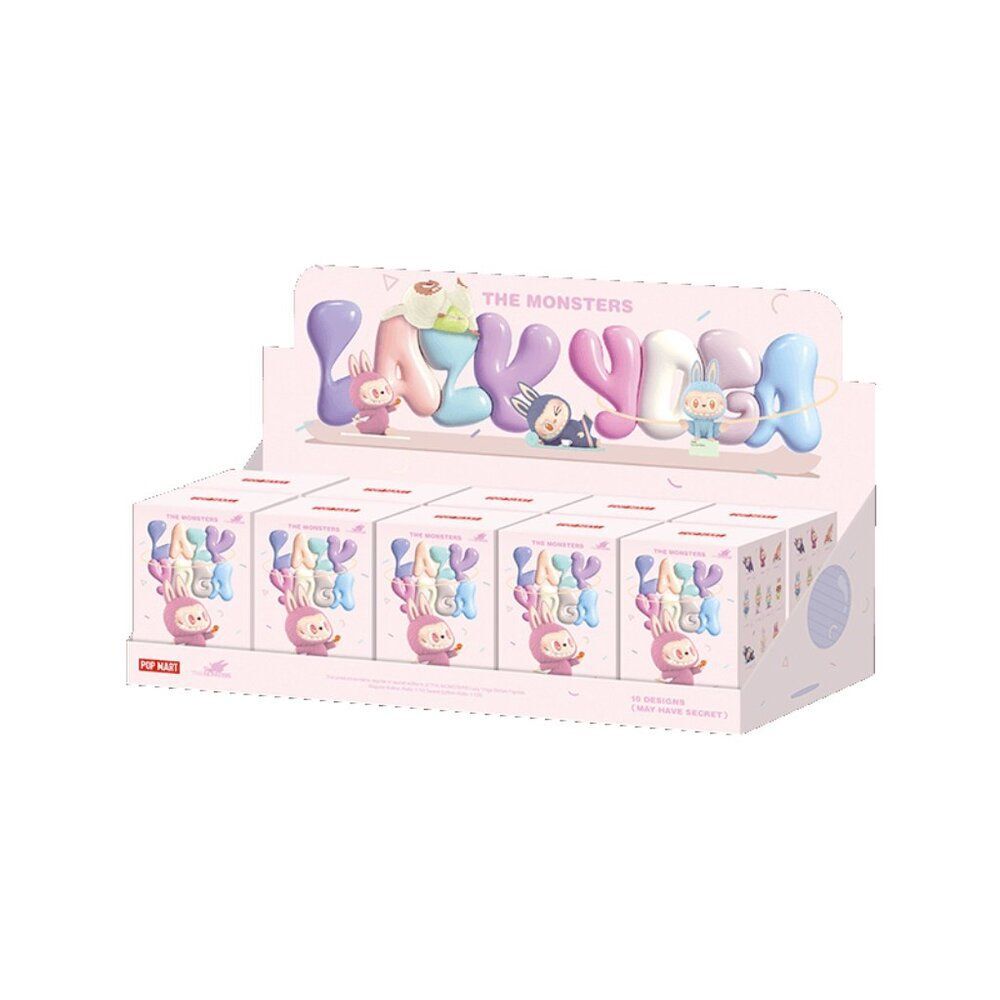 POP MART Labubu Yoga The Monsters Blind Box Set of 10 Sealed